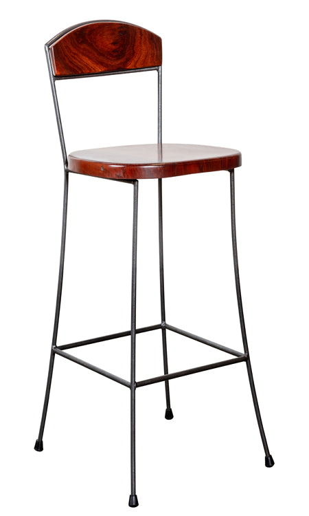 Iron Back Bar Stools