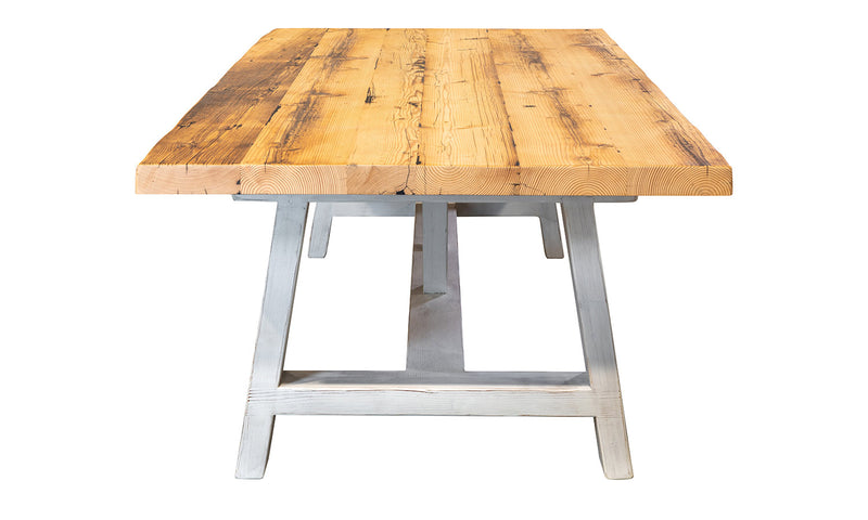 Hamptons Recycled Timber Wood Baltic Pine Dining Table Perth WA